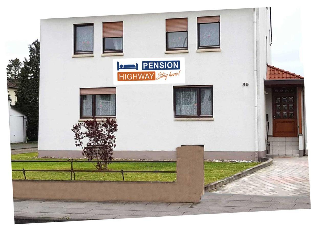 Pension Highway Bünde エクステリア 写真